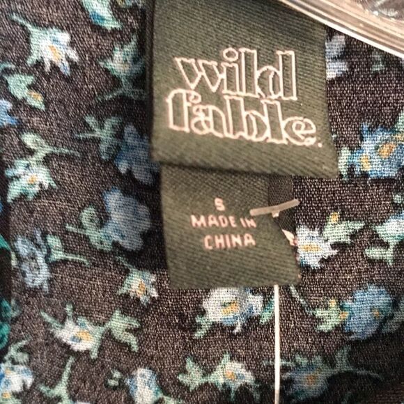 NWT Boho Floral Ruffle Top - Picture 8 of 8